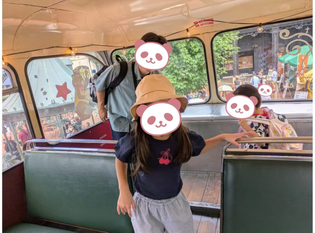 白い恋人パーク　ロンドンバス