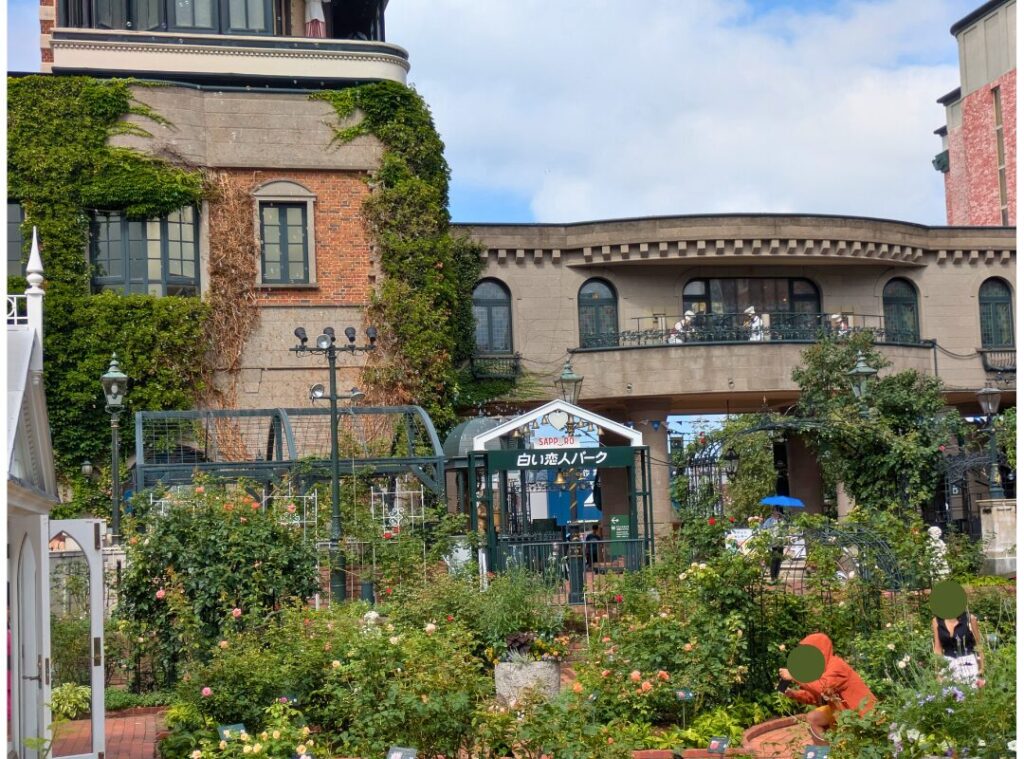 白い恋人パーク　庭